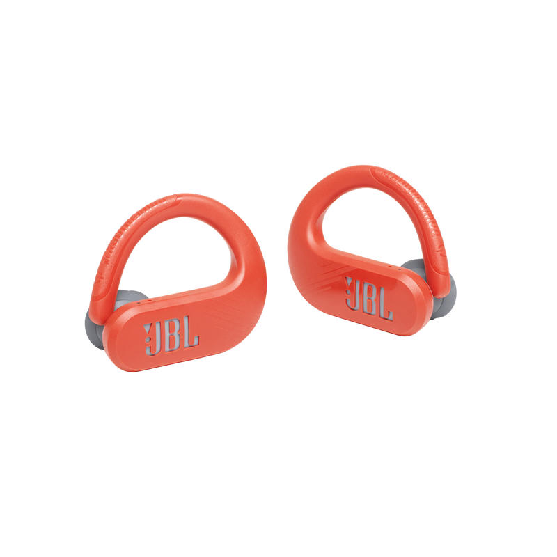 JBL Endurance Peak II - Coral - Waterproof true wireless sport earbuds - Detailshot 1 image number null